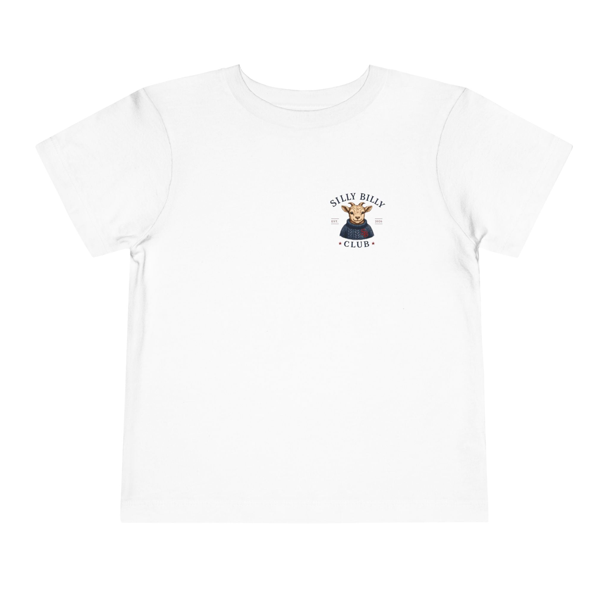 Silly Billy Club Toddler Tee – Vintage Kids Graphic Shirt - Silly Billy Club