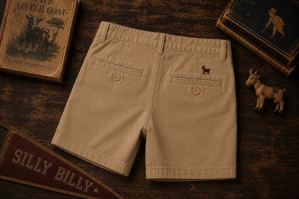 Made For Boyhood Embroidered Shorts