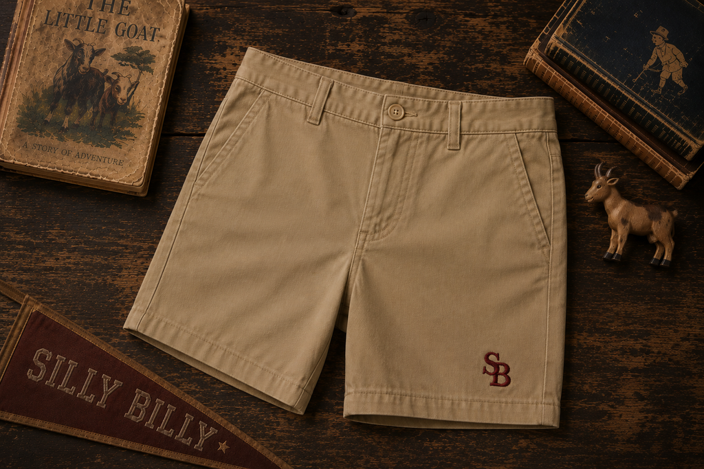 Made For Boyhood Embroidered Shorts