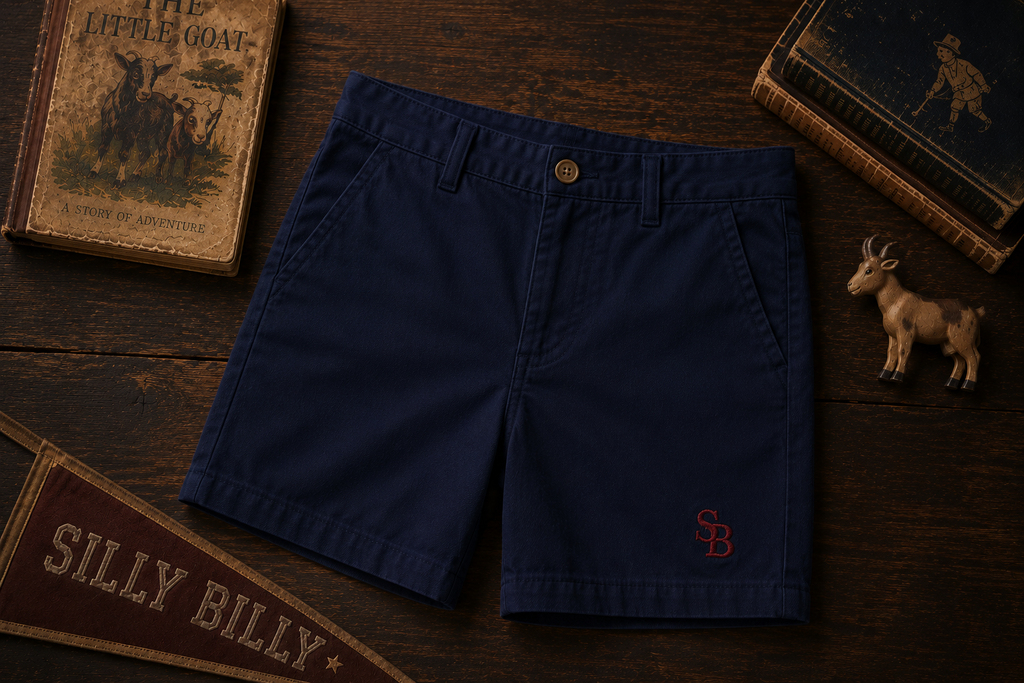 Made For Boyhood Embroidered Shorts
