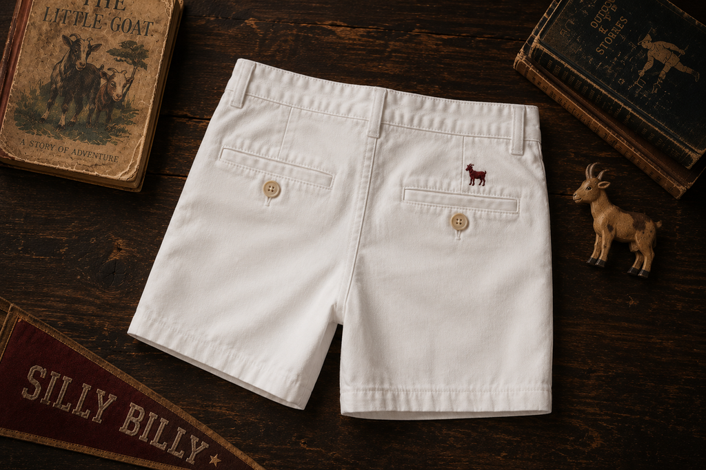 Made For Boyhood Embroidered Shorts