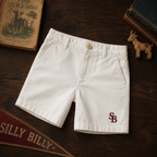 Made For Boyhood Embroidered Shorts