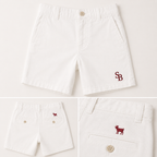 Made For Boyhood Embroidered Shorts